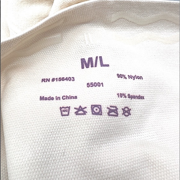 New Empetua High Waisted Shaper Shorts Smooth Slimmer Look. Size M/L - Picture 3 of 9